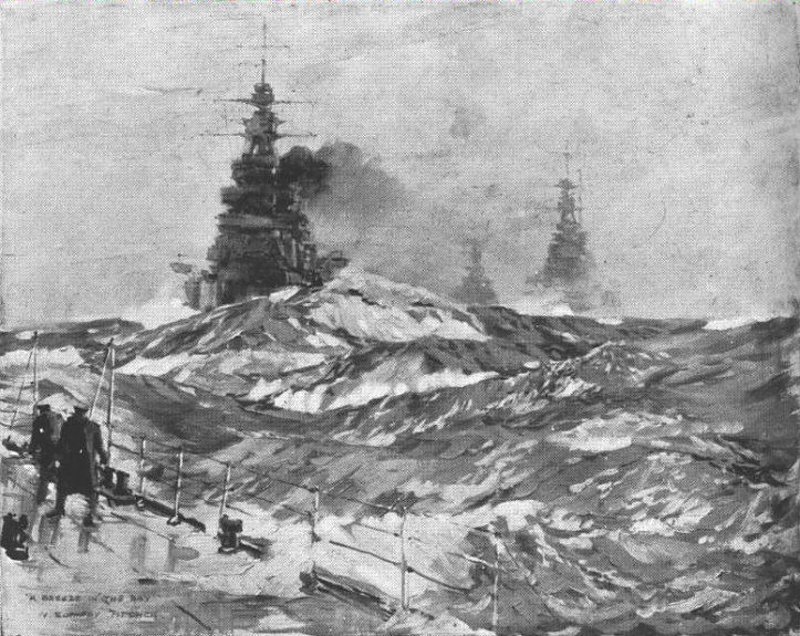 'A Breeze in the Bay' by Lieut. 
N. Sotherby Pitcher, R.N.V.R.
